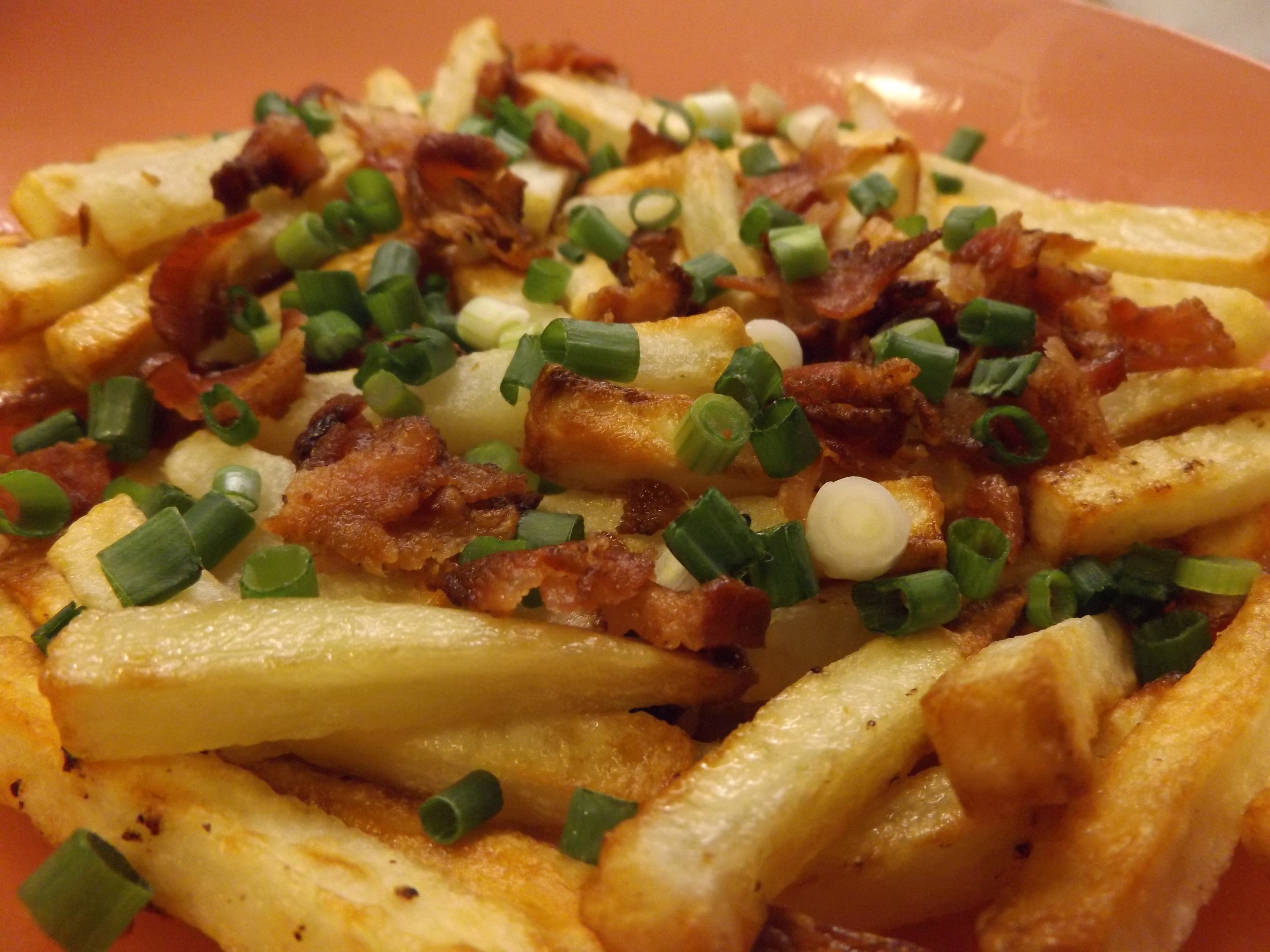 Bacon Truffle Fries in the Air Fryer