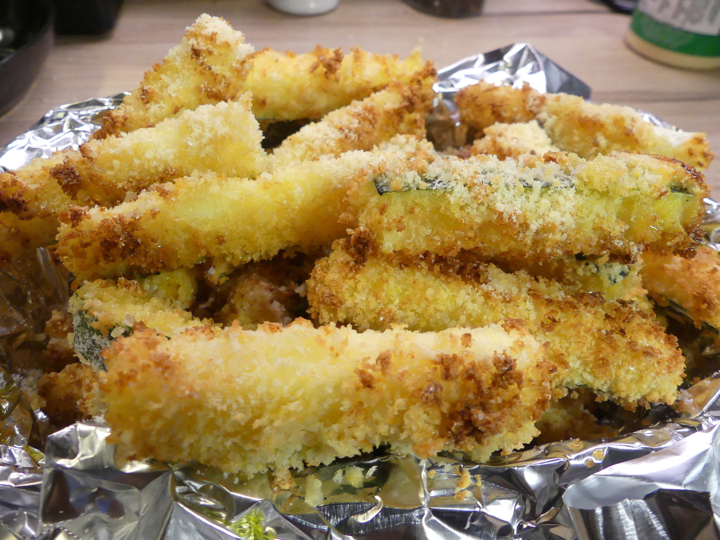 Air Fryer Zucchini Sticks (fries)